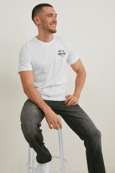 Uomo - MUSTANG - t-shirt - bianco