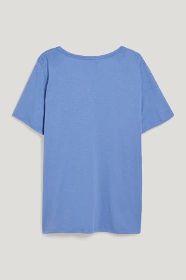 Femmes - T-shirt - bleu