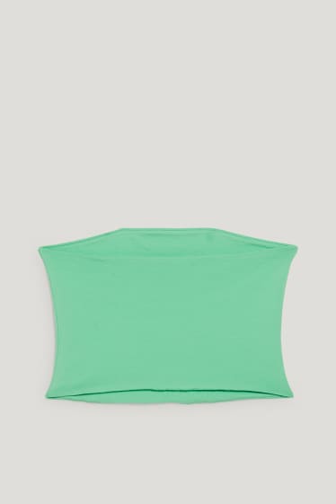 Clockhouse femme - CLOCKHOUSE - haut raccourci - vert clair