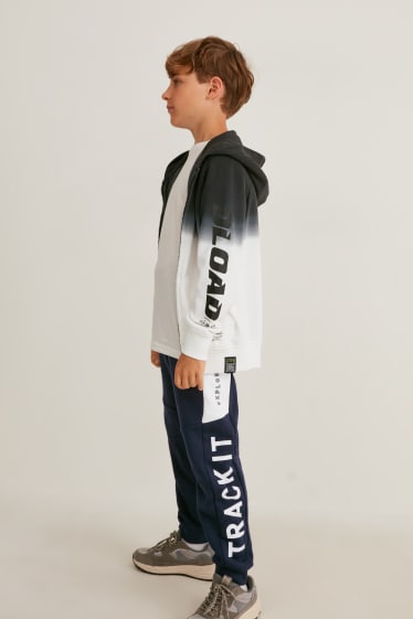 Niños - Pack de 2 - pantalones de deporte - azul oscuro