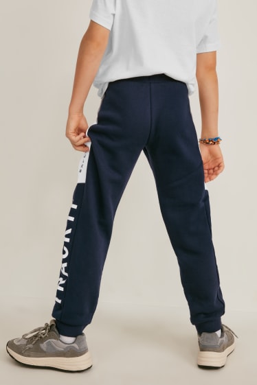 Niños - Pack de 2 - pantalones de deporte - azul oscuro