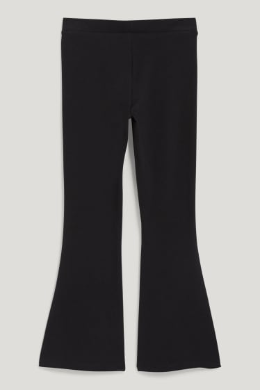Kids Girls - Set van 2 - legging - zwart