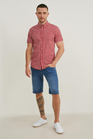 Uomo - MUSTANG - bermuda di jeans - Chicago - jeans azzurro