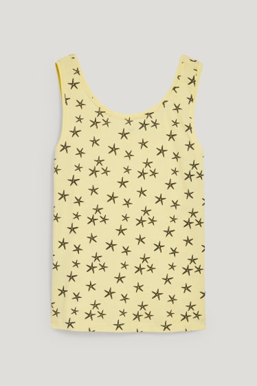 Donna - Top basic - giallo