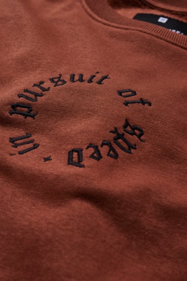 Esclusiva online - CLOCKHOUSE - felpa - marrone