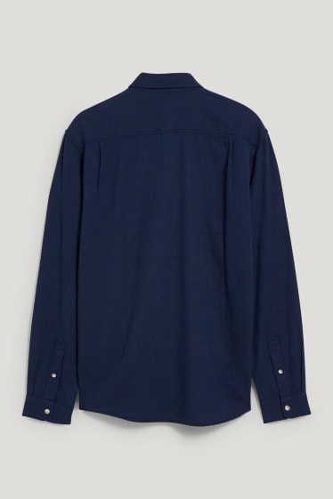 Herren - Hemd - Regular Fit - Kent - dunkelblau