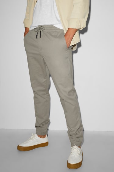 Clockhouse homme - CLOCKHOUSE- pantalon - jambes fuselées - kaki
