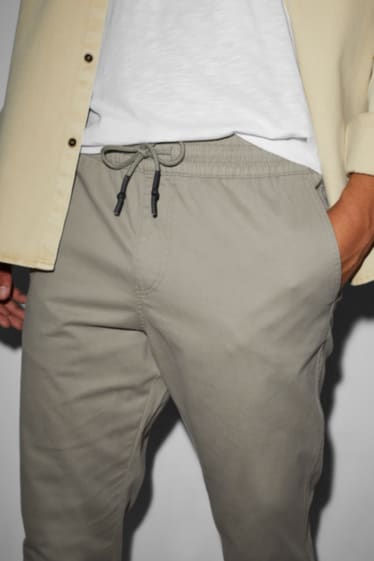 Clockhouse homme - CLOCKHOUSE- pantalon - jambes fuselées - kaki
