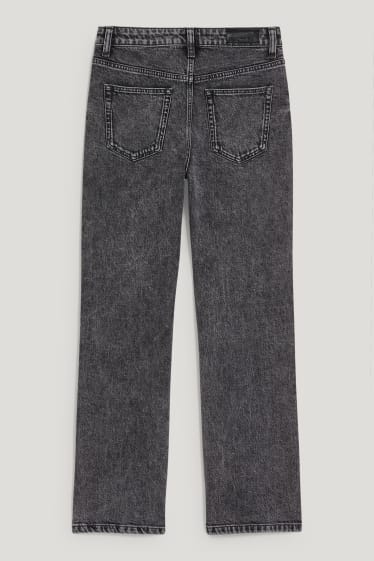 Kids Girls - Straight jeans - denim-gray
