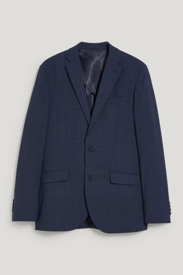 Men - Mix-and-match new wool tailored jacket - slim fit - dark blue