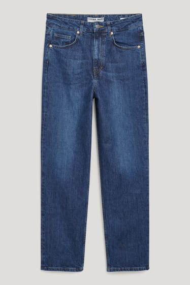 Damen - Premium Denim by C&A - Straight Jeans - High Waist - jeans-blau