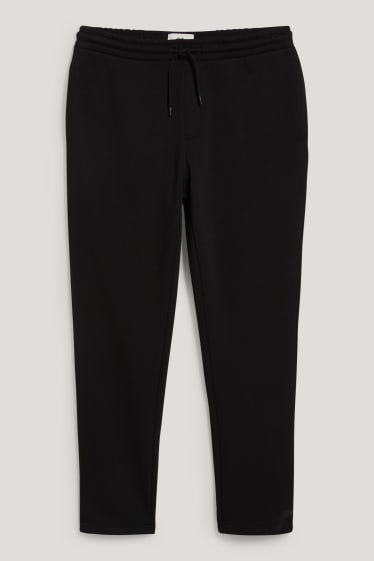 Mężczyźni - Spodnie dresowe - bawełna bio - czarny