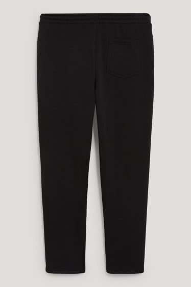 Mężczyźni - Spodnie dresowe - bawełna bio - czarny