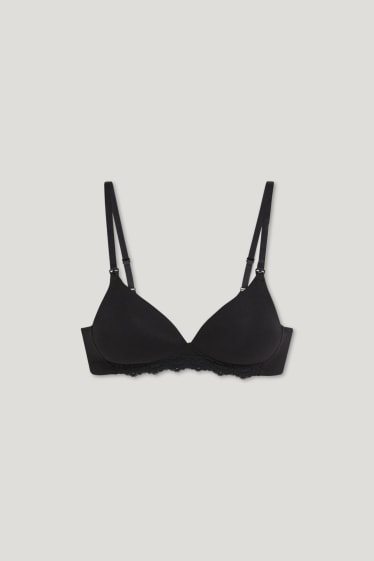 Donna - Reggiseno per allattamento - imbottito - nero