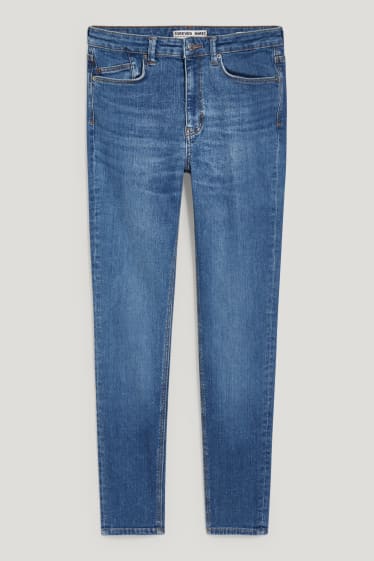 Damen - Premium Denim by C&A - Skinny Jeans - High Waist - jeans-blau