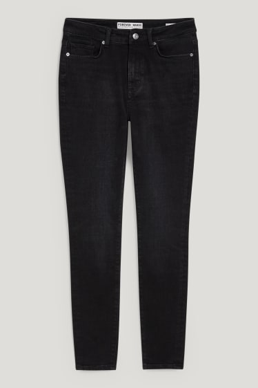 Women - Premium Denim by C&A - skinny jeans - high waist - black