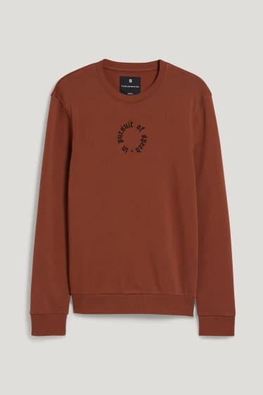 Clockhouse homme - CLOCKHOUSE - sweat-shirt - marron