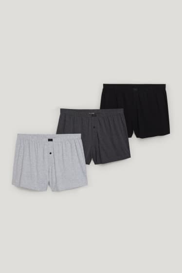 Heren XL - Set van 3 - trunks - zwart