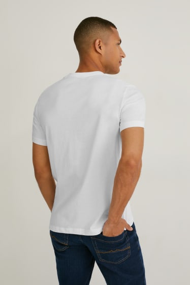 Uomo - MUSTANG - t-shirt - bianco