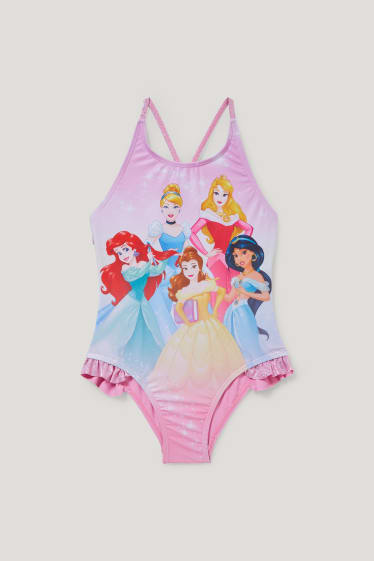 Exkluzivní online - Disneyovské princezny - jednodílné dámské plavky - LYCRA® XTRA LIFE™ - růžová
