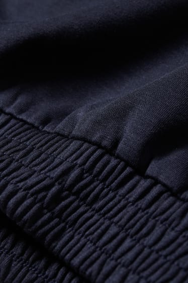 Niñas - Sudadera con capucha - azul oscuro