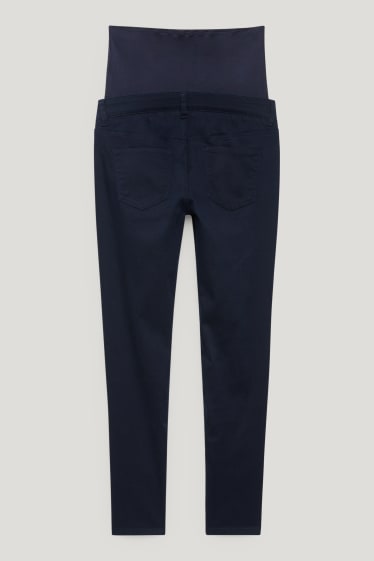 Dames - Zwangerschapsbroek - skinny fit - LYCRA® - donkerblauw