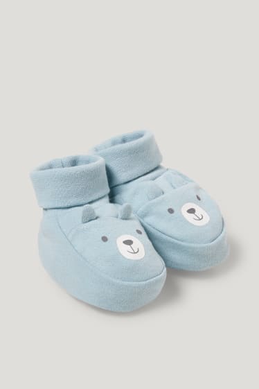Bébé garçons - Chaussons pour bébé - bleu clair