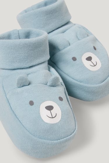 Bébé garçons - Chaussons pour bébé - bleu clair
