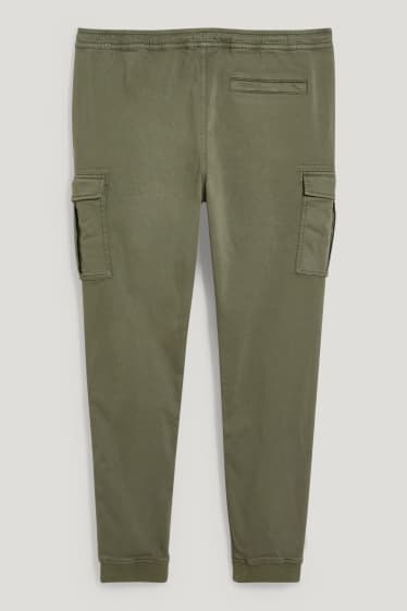Clockhouse homme - CLOCKHOUSE - pantalon cargo - vert foncé