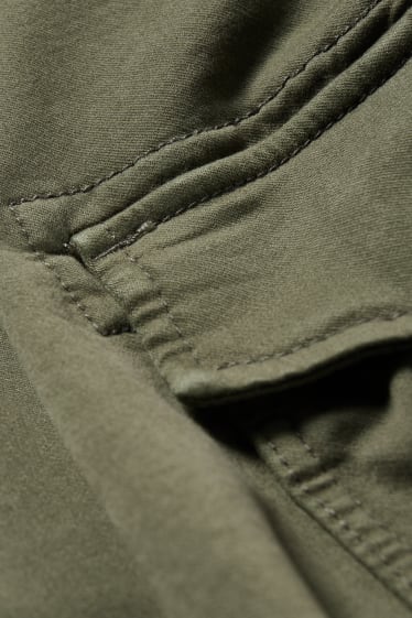 Clockhouse homme - CLOCKHOUSE - pantalon cargo - vert foncé