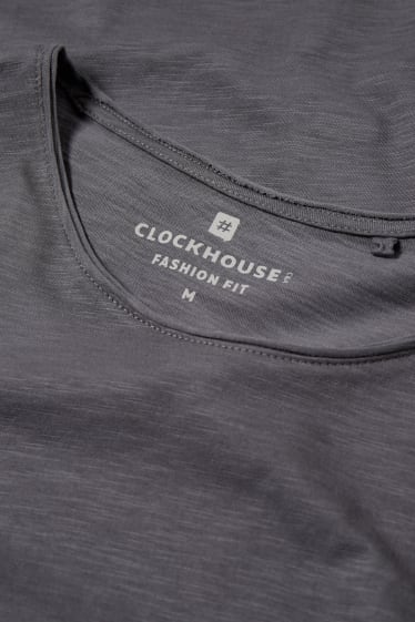 Clockhouse Boys - CLOCKHOUSE - T-shirt - ciemnoszary