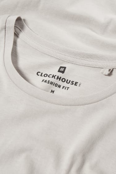 Clockhouse Boys - T-shirt - brązowoszary