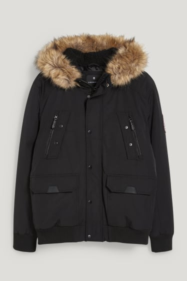 Clockhouse homme - CLOCKHOUSE - blouson à capuche - noir