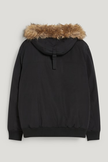 Clockhouse homme - CLOCKHOUSE - blouson à capuche - noir