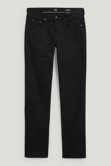 Pánské - Straight jeans - černá