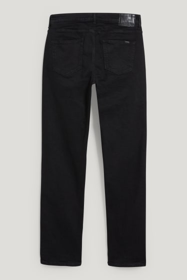 Pánské - Straight jeans - černá