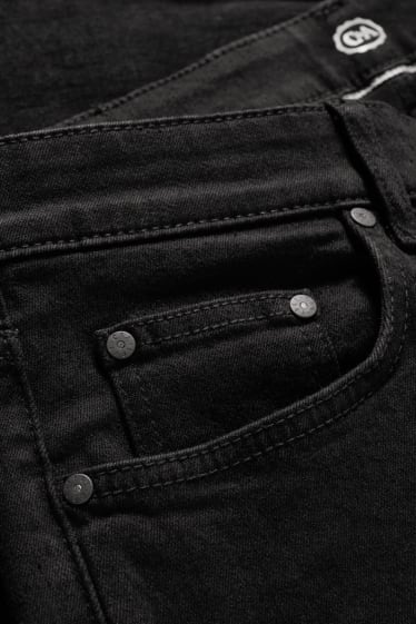 Pánské - Straight jeans - černá