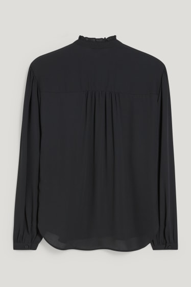 Damen - Bluse - schwarz