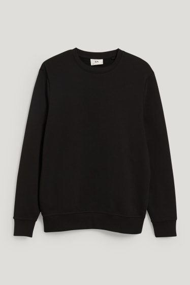 Mężczyźni - Bluza dresowa - czarny
