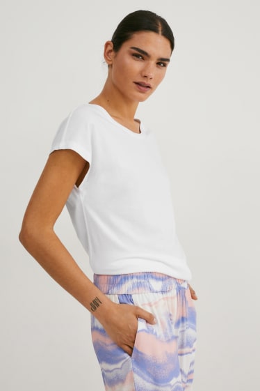 Dames - T-shirt - wit