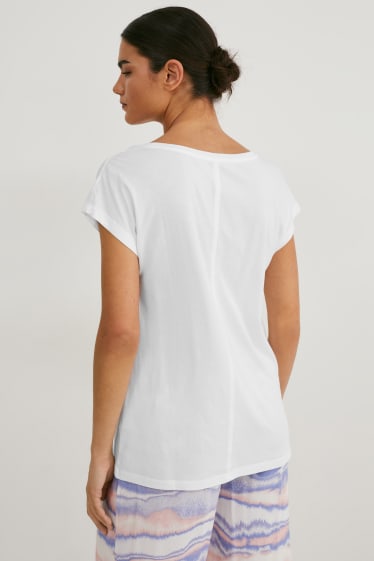 Dames - T-shirt - wit