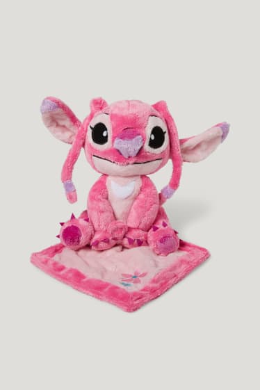 Filles - Lilo & Stitch - peluche - 19 x 26 x 15 cm - rose