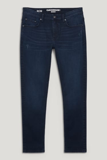 Clockhouse homme - CLOCKHOUSE - skinny jean - LYCRA® - jean bleu foncé