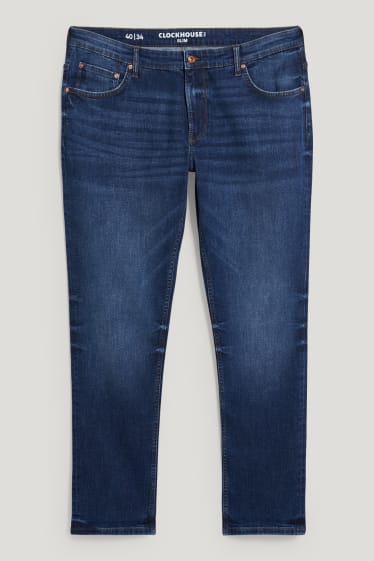 Clockhouse pro kluky - CLOCKHOUSE - slim jeans - LYCRA® - džíny - tmavomodré