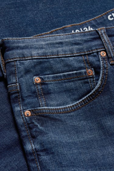 Clockhouse pro kluky - CLOCKHOUSE - slim jeans - LYCRA® - džíny - tmavomodré
