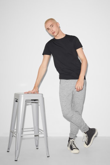 Clockhouse Boys - CLOCKHOUSE - Multipack 2er - Jogginghose - schwarz / grau