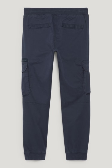 Garçons - Pantalon cargo - bleu foncé