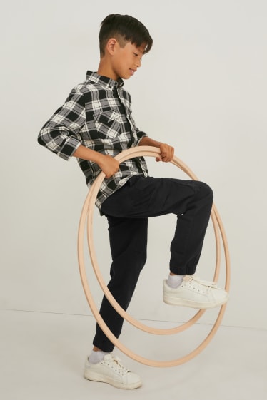 Niños - Pantalón cargo - negro
