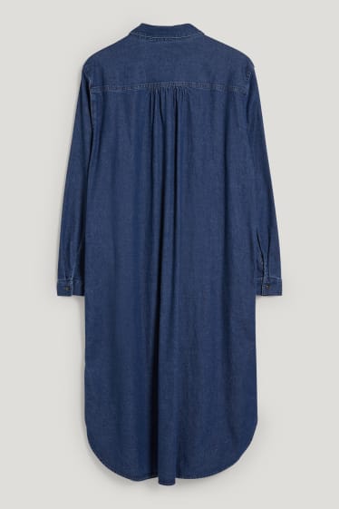 Dona - Vestit texà - texà blau fosc