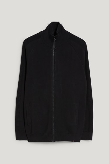 Men - Cardigan - black